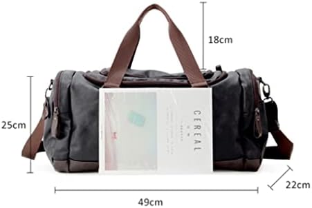 Men’s PU Leather Gym & Travel Bag