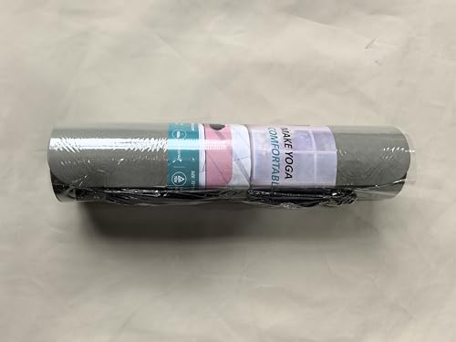 BEAUTYOVO 1/3" Thick Non-Slip Yoga Mat with Strap