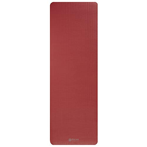 Gaiam Essentials Thick Yoga Mat with Carrier Strap