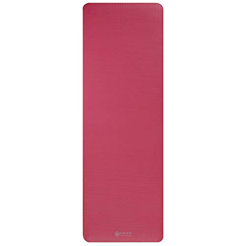 Gaiam Essentials Thick Yoga Mat with Carrier Strap