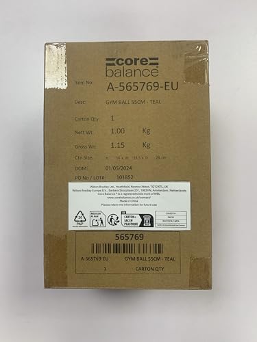 Exercise Ball – Anti-Burst, Slip-Resistant, with Pump