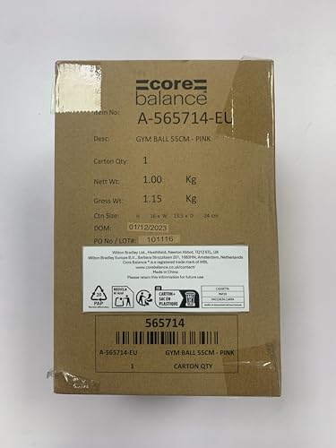 Exercise Ball – Anti-Burst, Slip-Resistant, with Pump