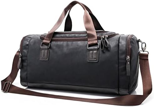 Men’s PU Leather Gym & Travel Bag