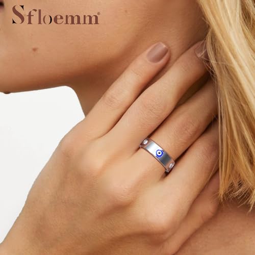 18K Gold Evil Eye Ring