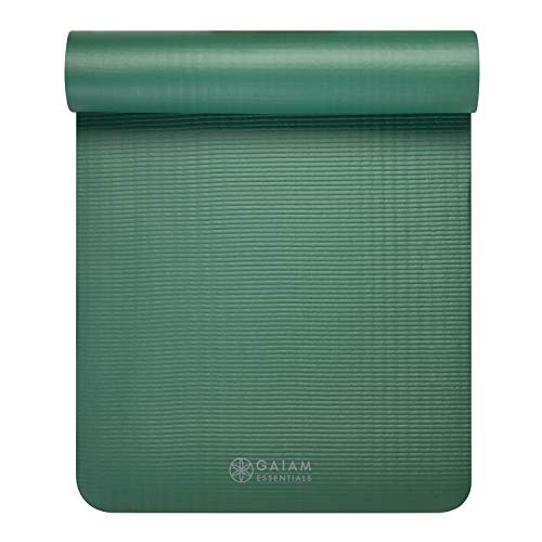 Gaiam Essentials Thick Yoga Mat with Carrier Strap