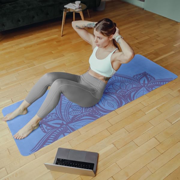 RAD Sportz Yoga Mat with Towel Combo