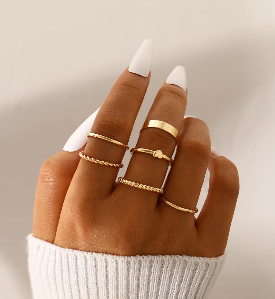 iF YOU 25-Piece Gold Ring Set