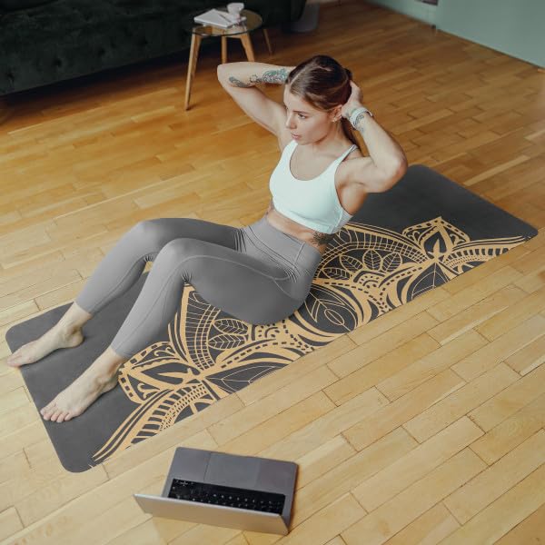 RAD Sportz Yoga Mat with Towel Combo