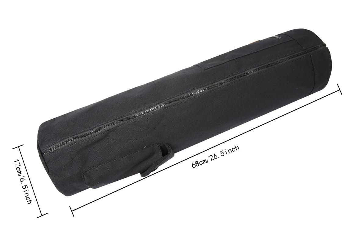 Yoga Mat Carrier Bag with Strap & Pockets