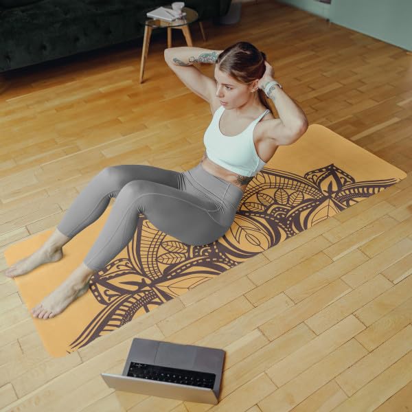RAD Sportz Yoga Mat with Towel Combo