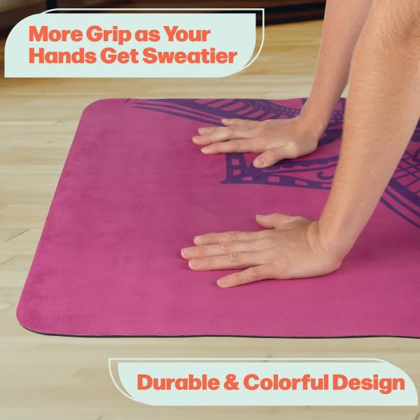 RAD Sportz Yoga Mat with Towel Combo