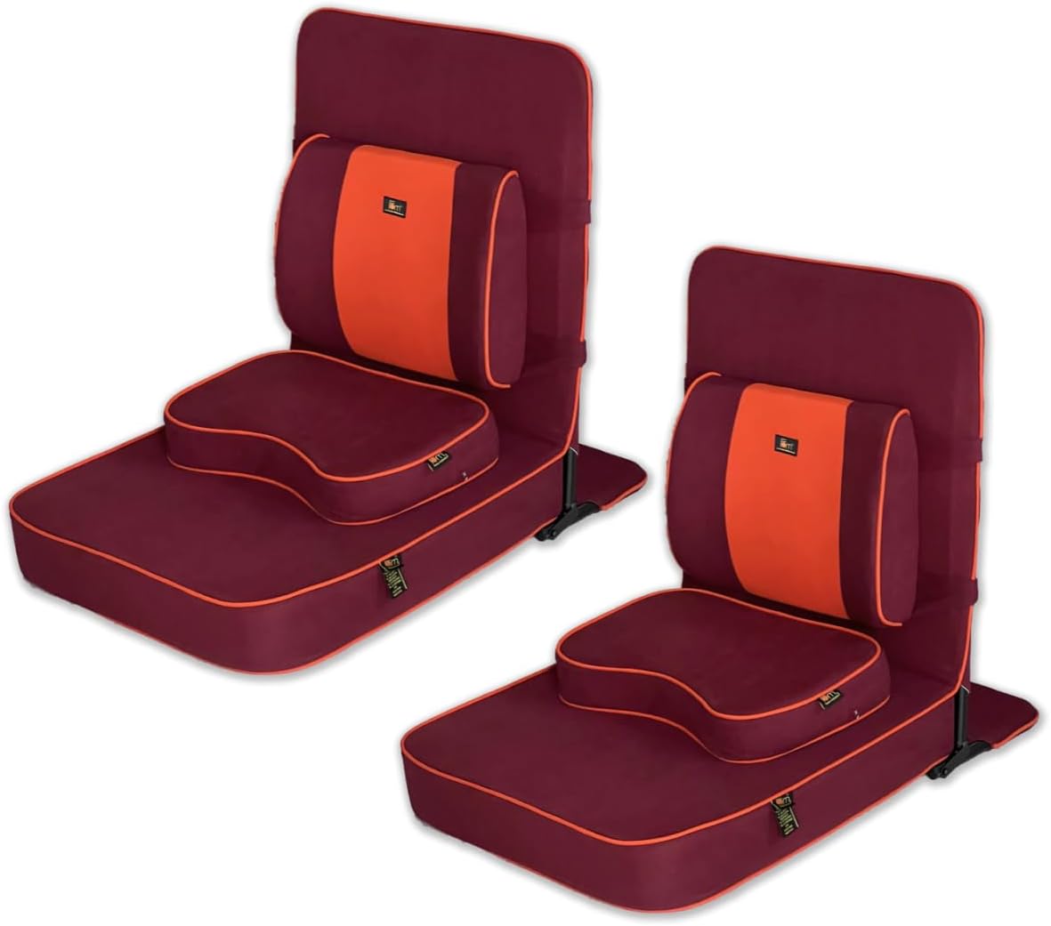 Extra Large Meditation Chair, Maroon (2-Pack)