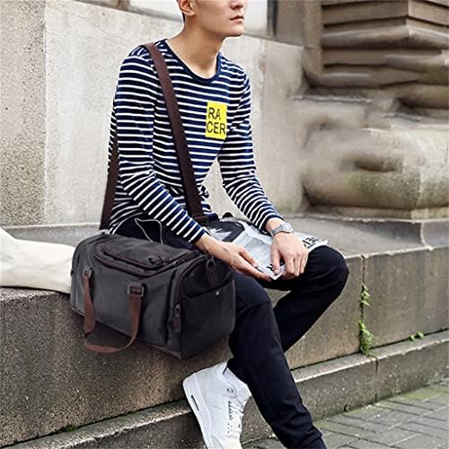 Men’s PU Leather Gym & Travel Bag