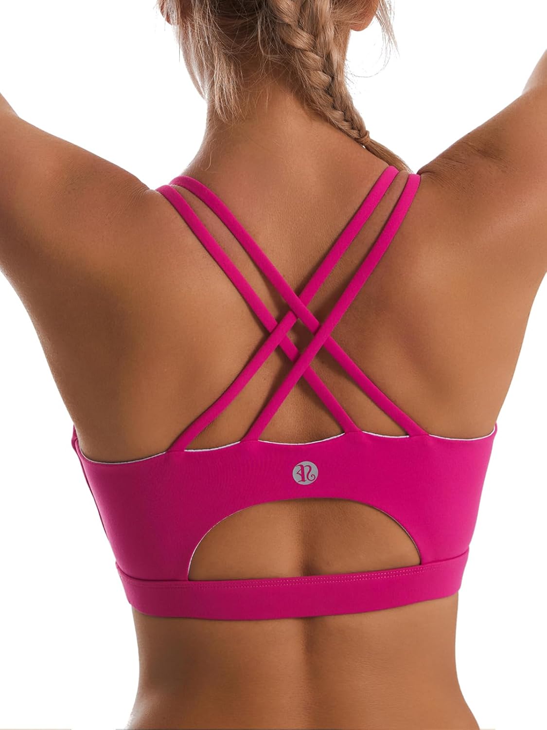 Women’s Padded Crisscross Back Sports Bra