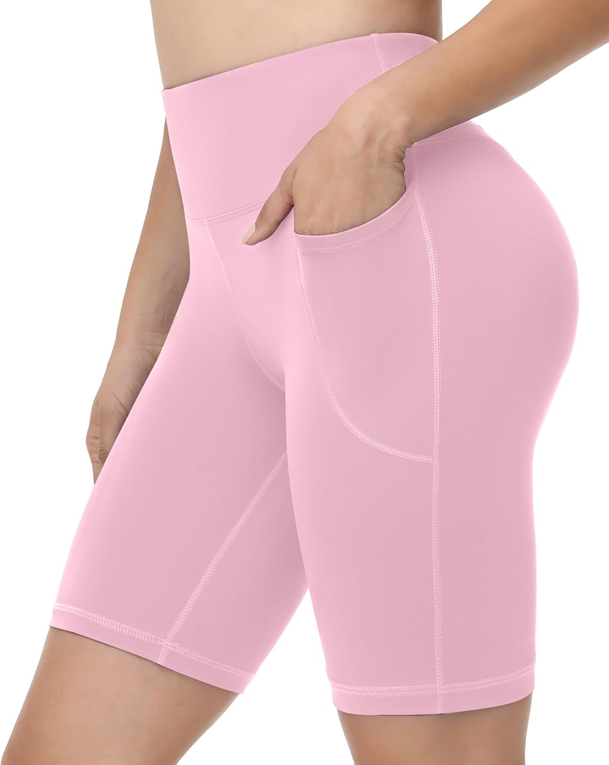 Runhit Women’s Biker Shorts with Pockets