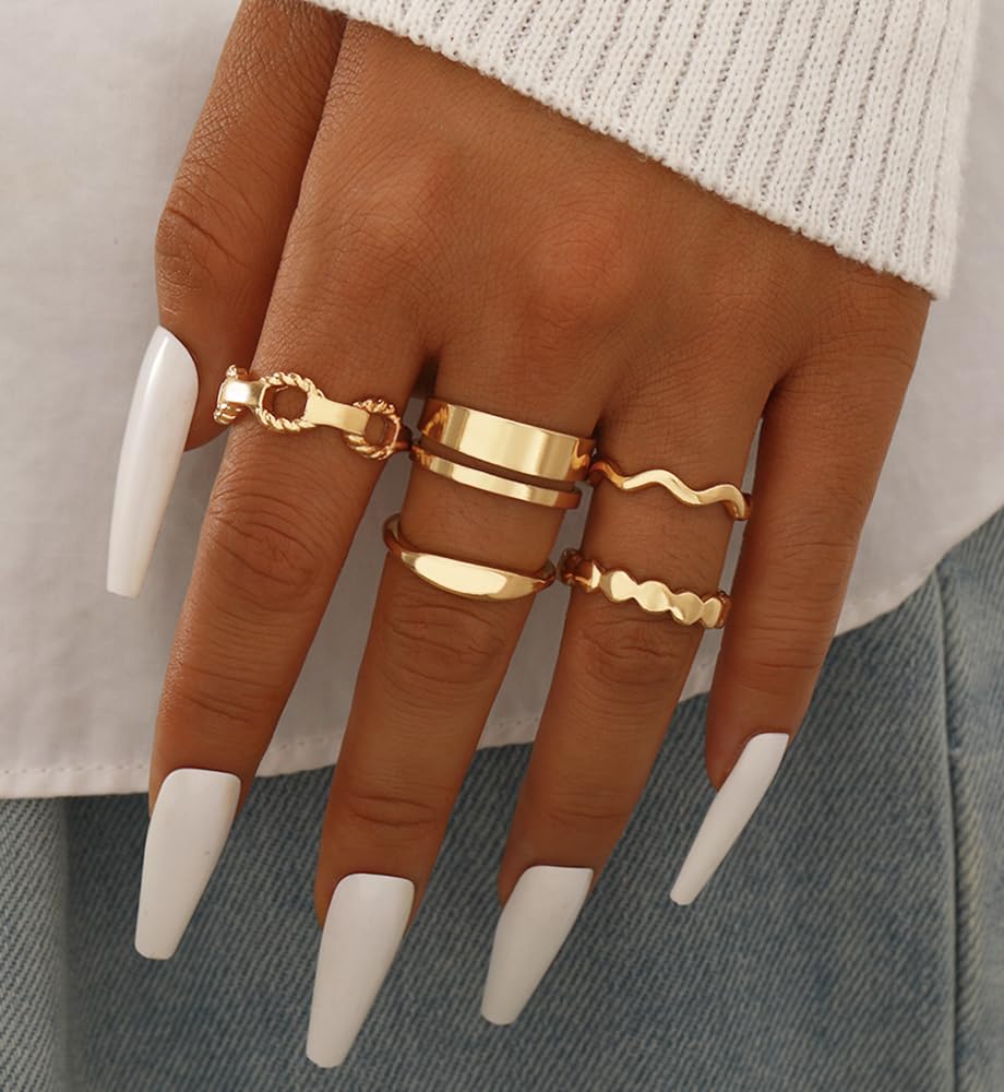 iF YOU 25-Piece Gold Ring Set
