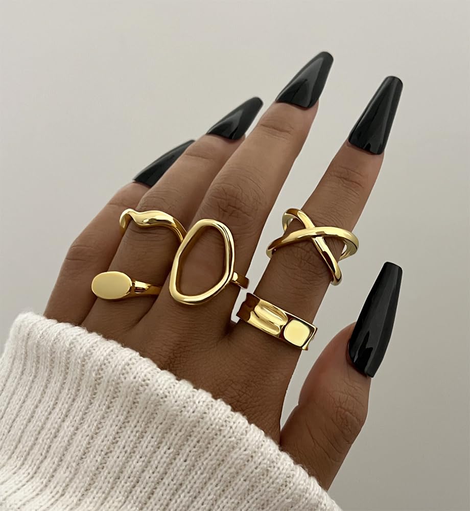 iF YOU 25-Piece Gold Ring Set