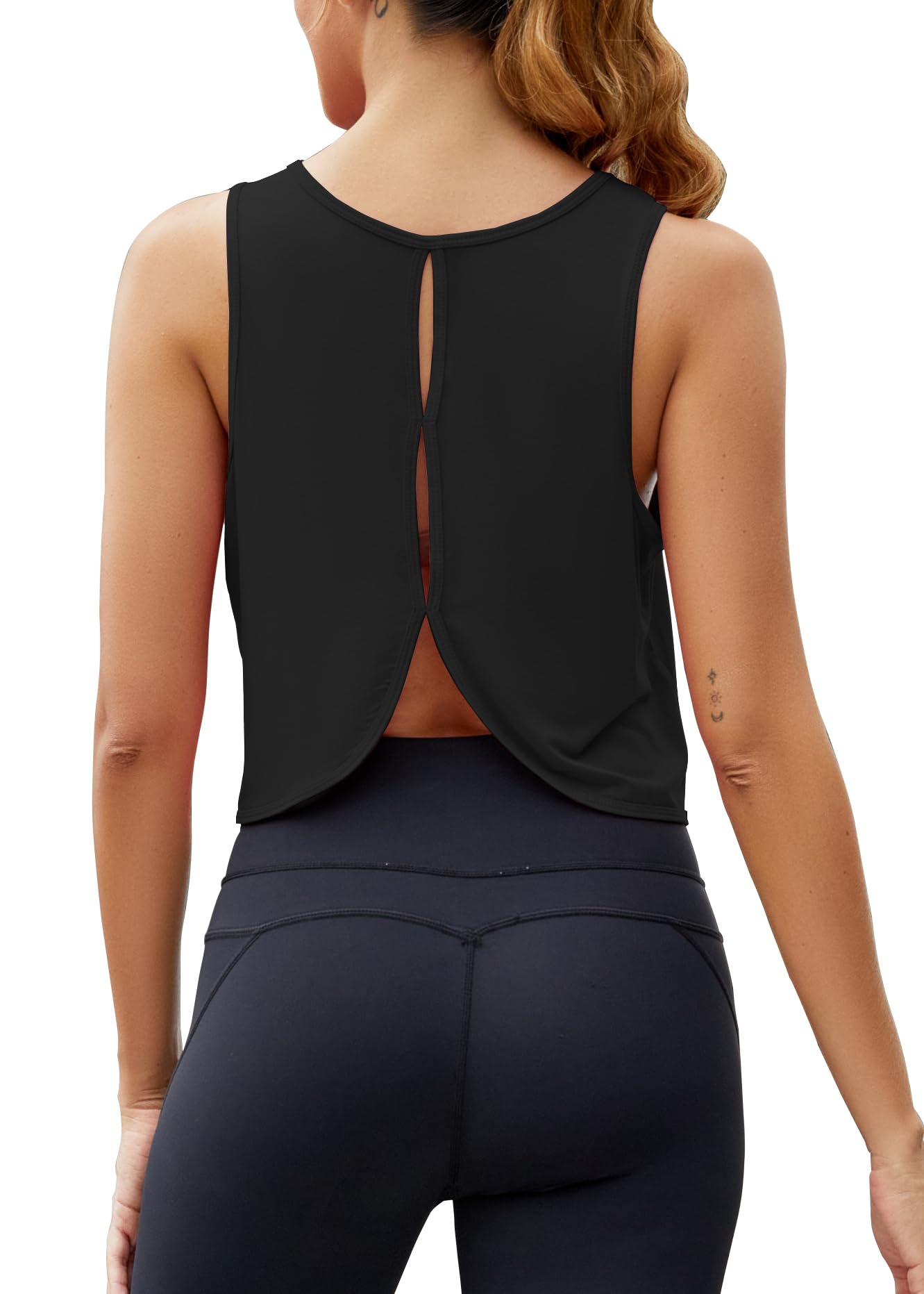 Mippo Women’s Open Back Workout Top