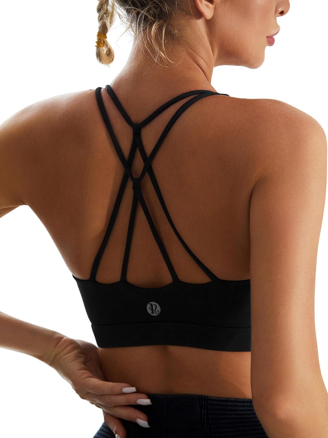 Women’s Padded Crisscross Back Sports Bra
