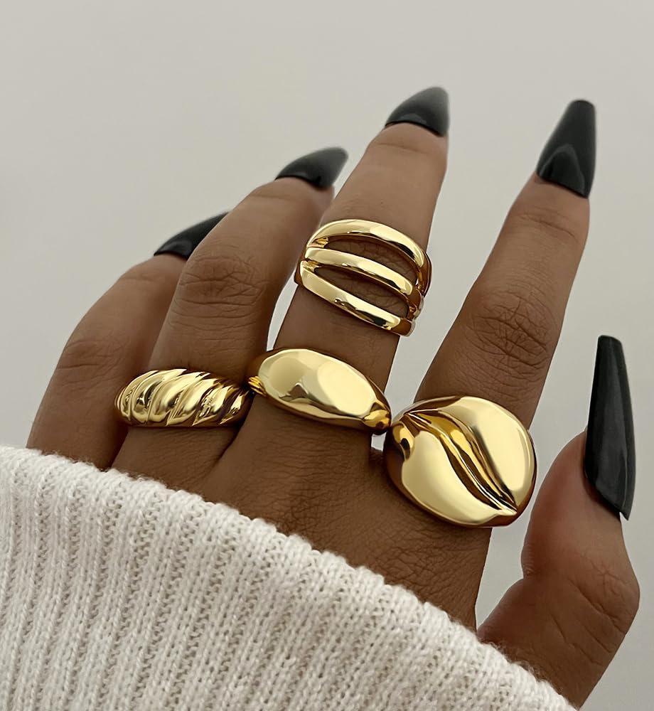iF YOU 25-Piece Gold Ring Set