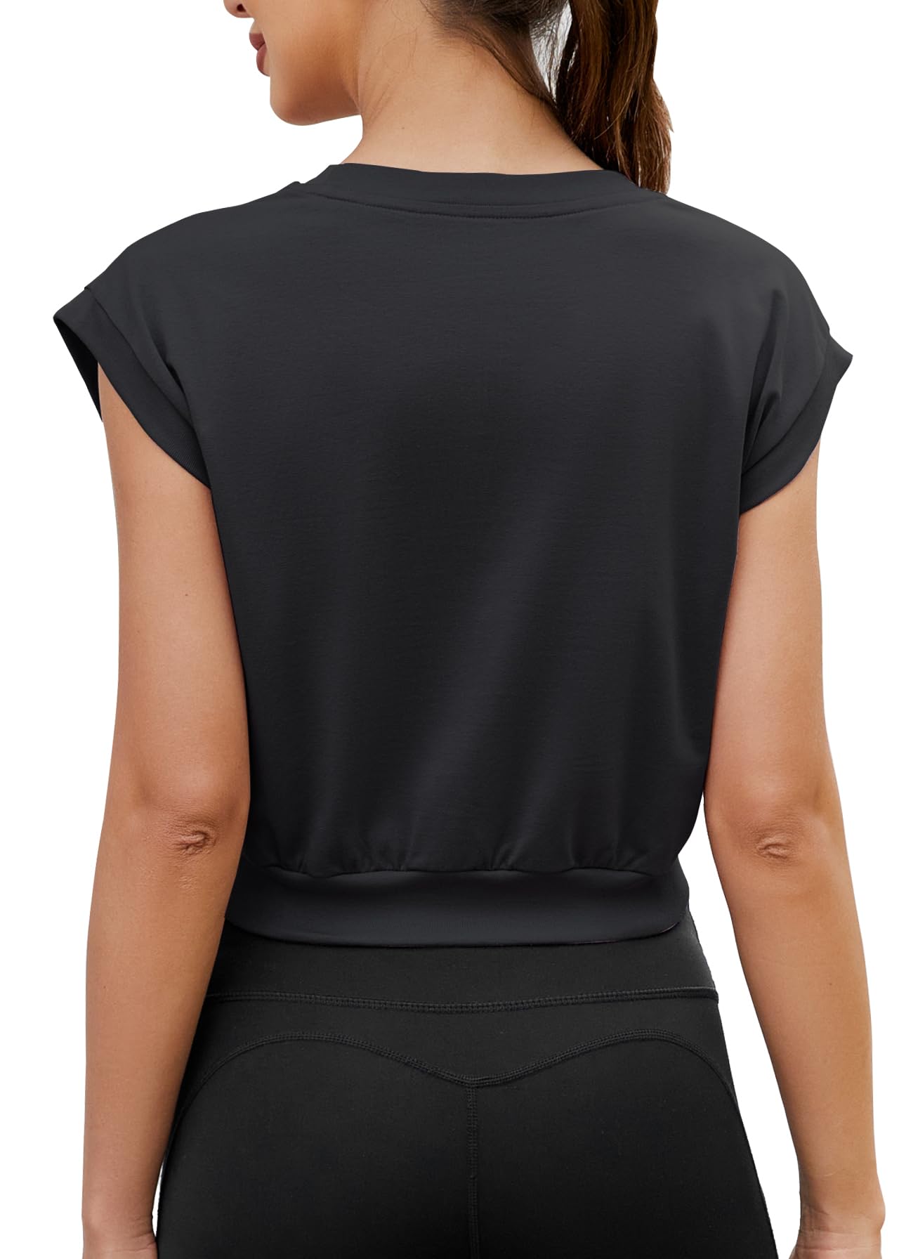 Mippo Women’s Crop Workout Top