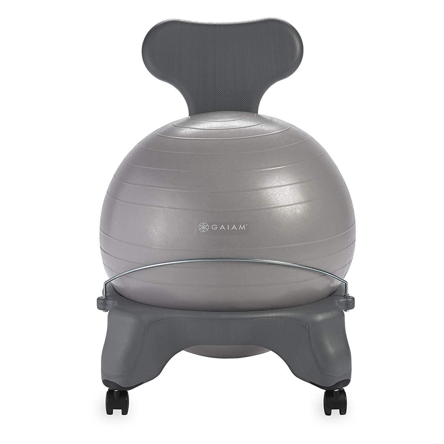 Gaiam Classic Balance Ball Chair – Ergonomic Yoga Ball Seat