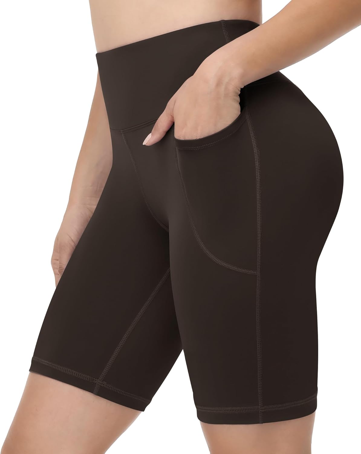 Runhit Women’s Biker Shorts with Pockets