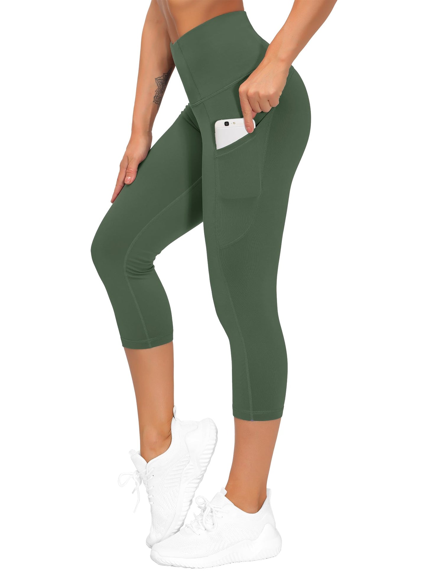 The Gym People High Waist Yoga Pants with Pockets