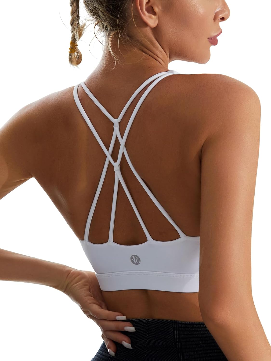 Women’s Padded Crisscross Back Sports Bra