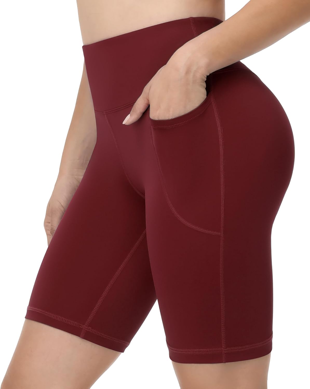 Runhit Women’s Biker Shorts with Pockets