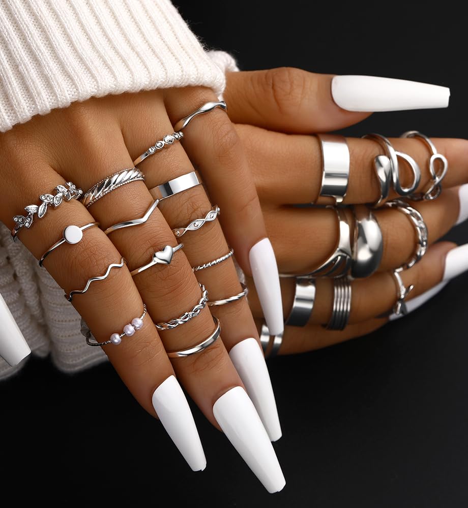 iF YOU 25-Piece Gold Ring Set