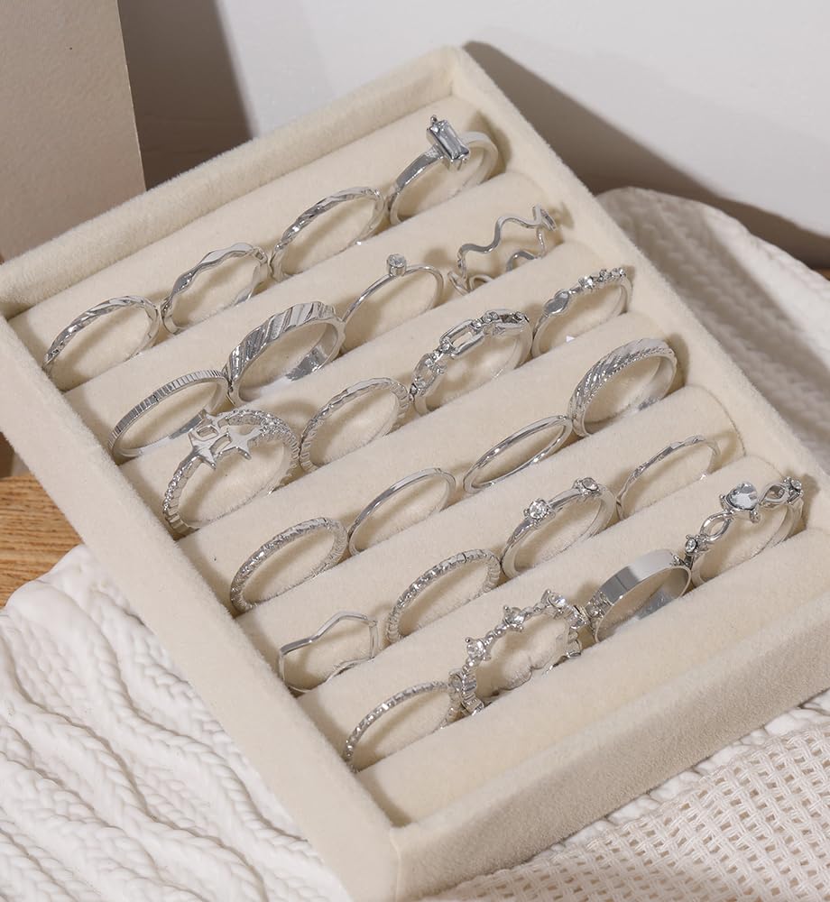 iF YOU 25-Piece Gold Ring Set