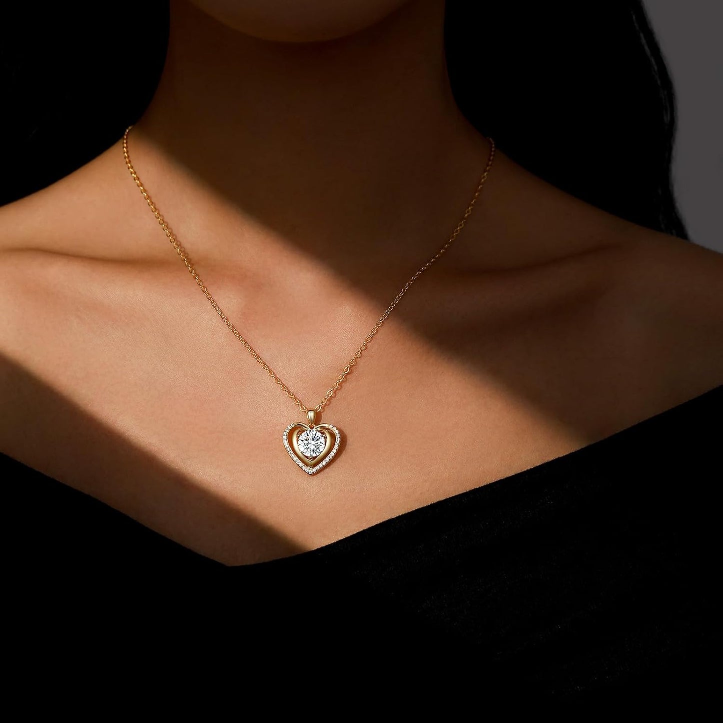 Diamond & Moissanite Jewelry Set