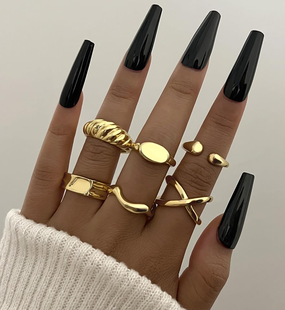 iF YOU 25-Piece Gold Ring Set