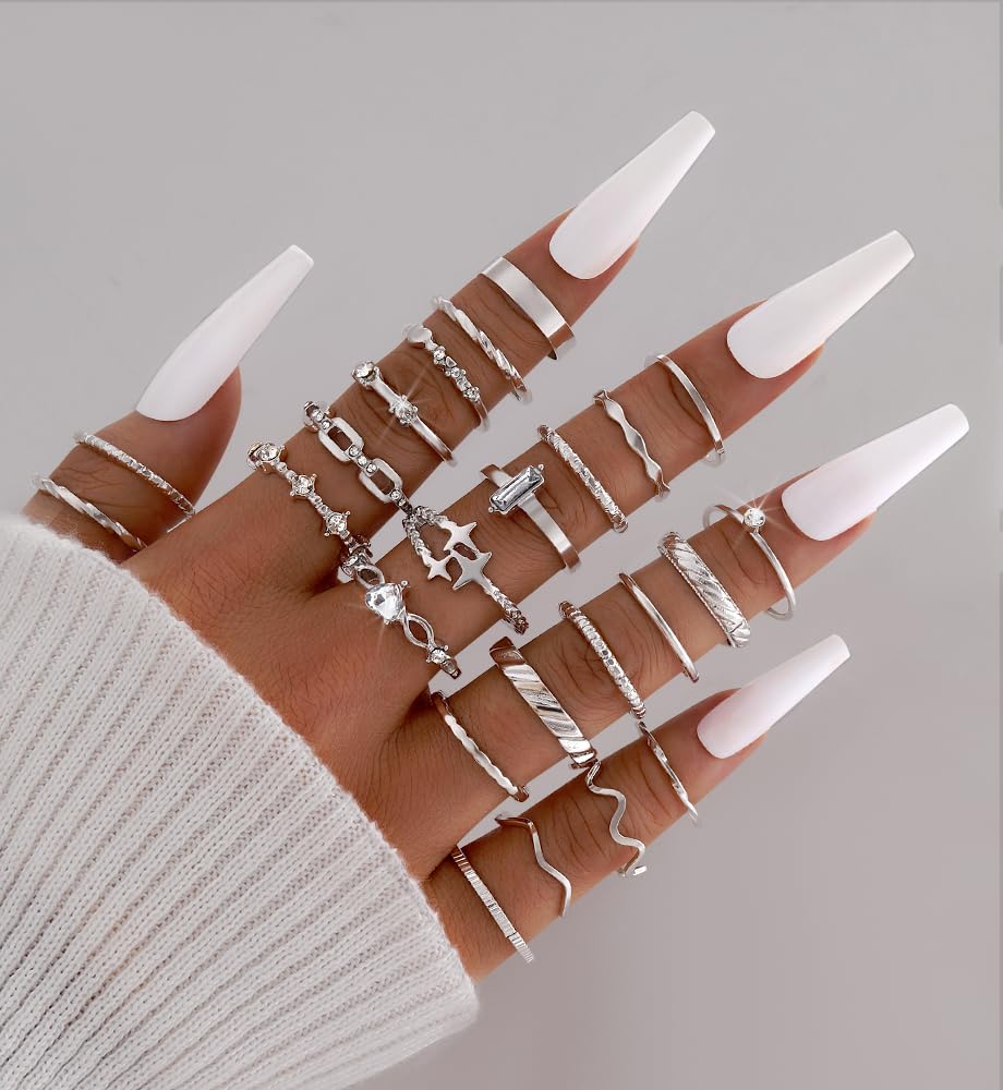 iF YOU 25-Piece Gold Ring Set