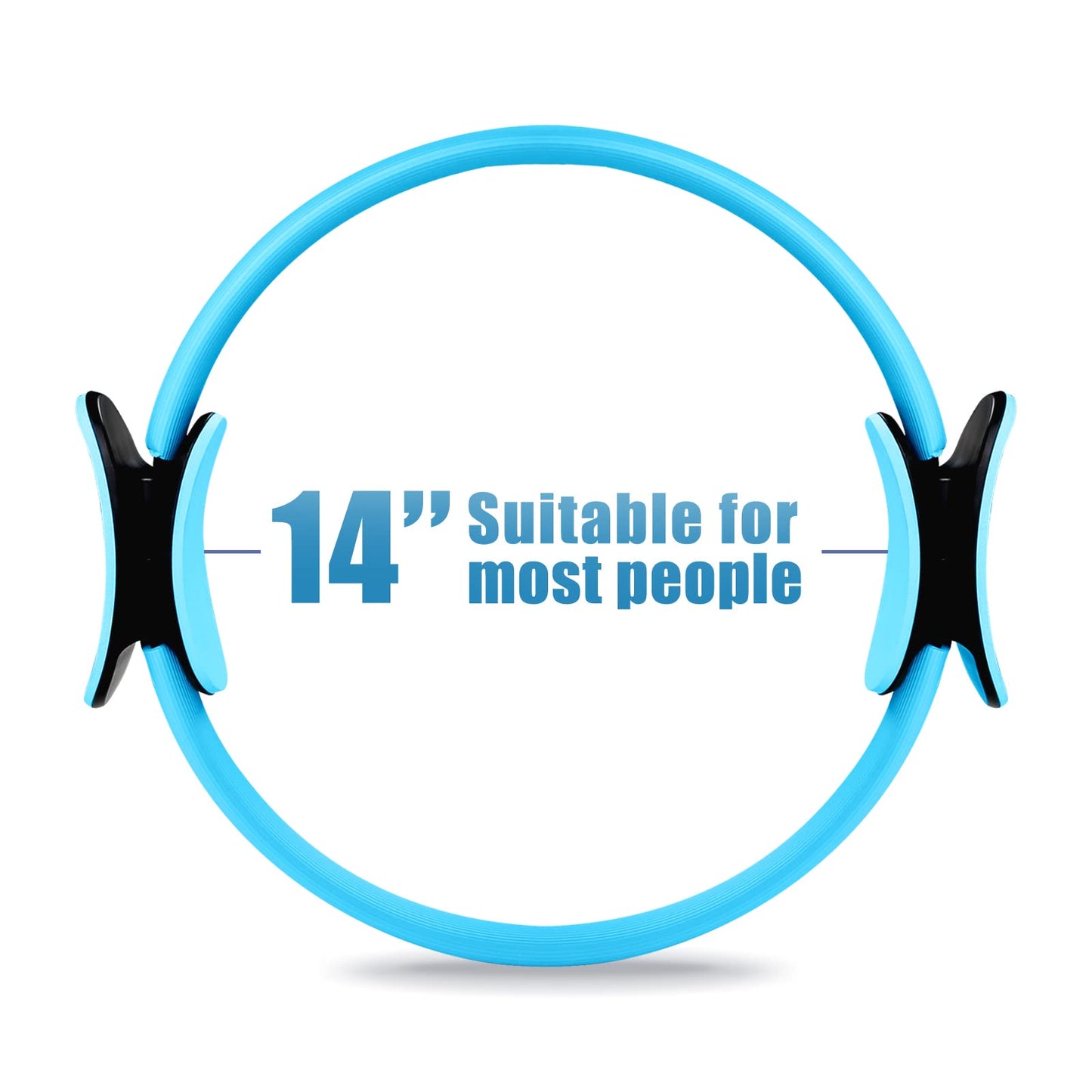 RitFit 14" Pilates Magic Ring with Workout Guide