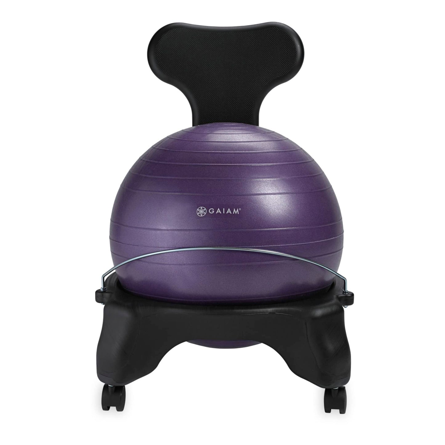 Gaiam Classic Balance Ball Chair – Ergonomic Yoga Ball Seat