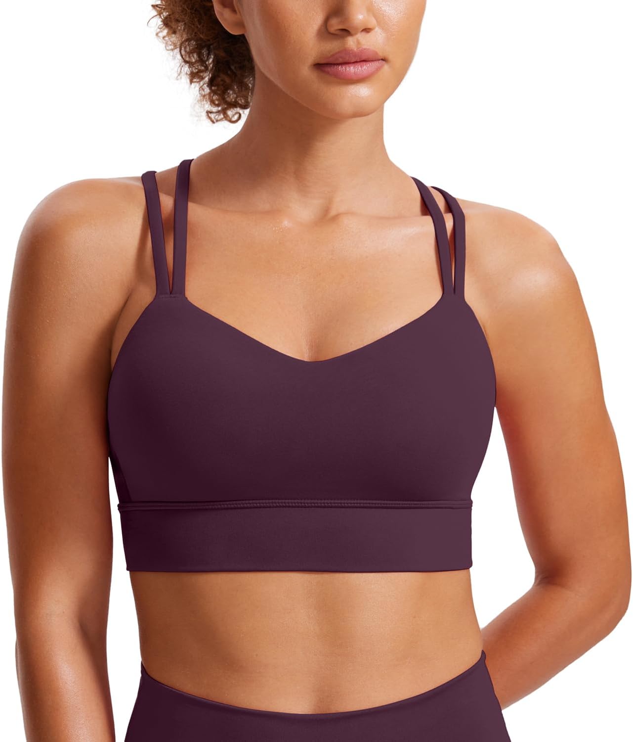 CRZ YOGA Butterluxe Longline Sports Bra