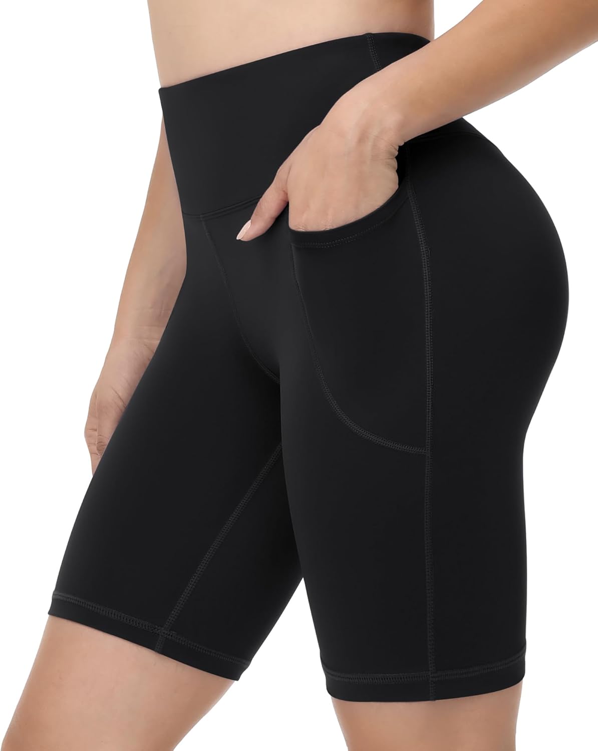 Runhit Women’s Biker Shorts with Pockets