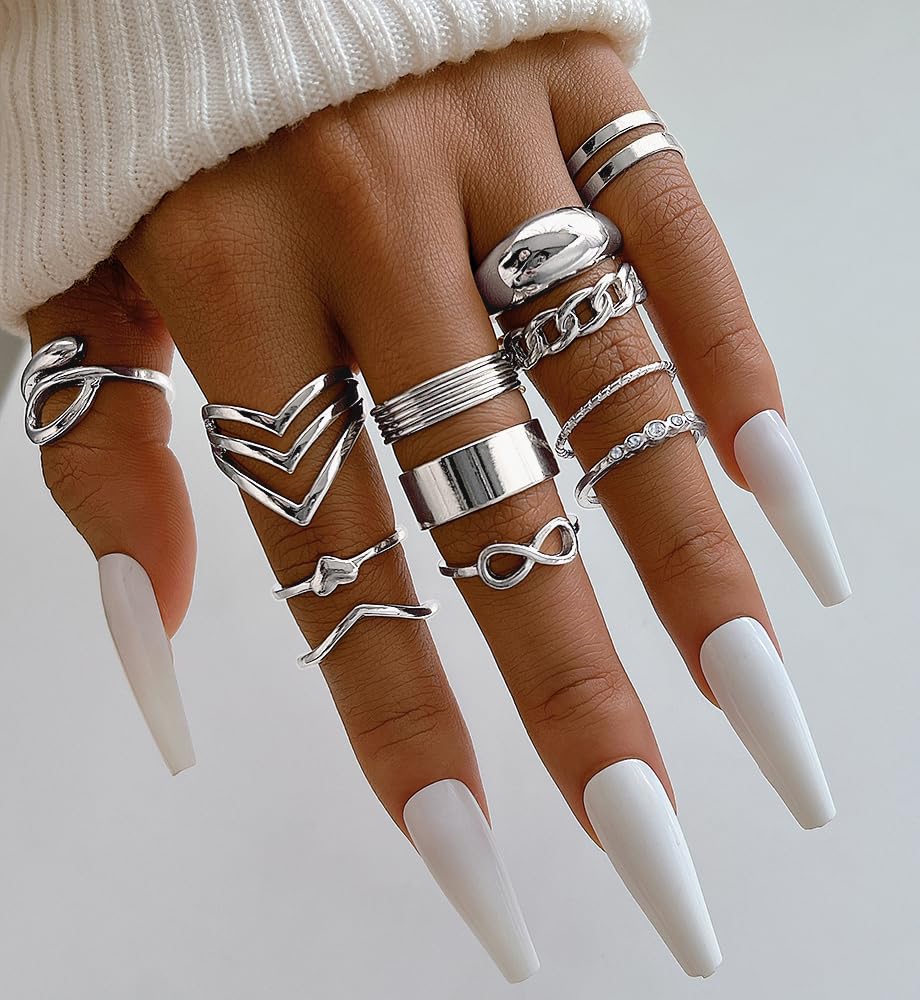 iF YOU 25-Piece Gold Ring Set