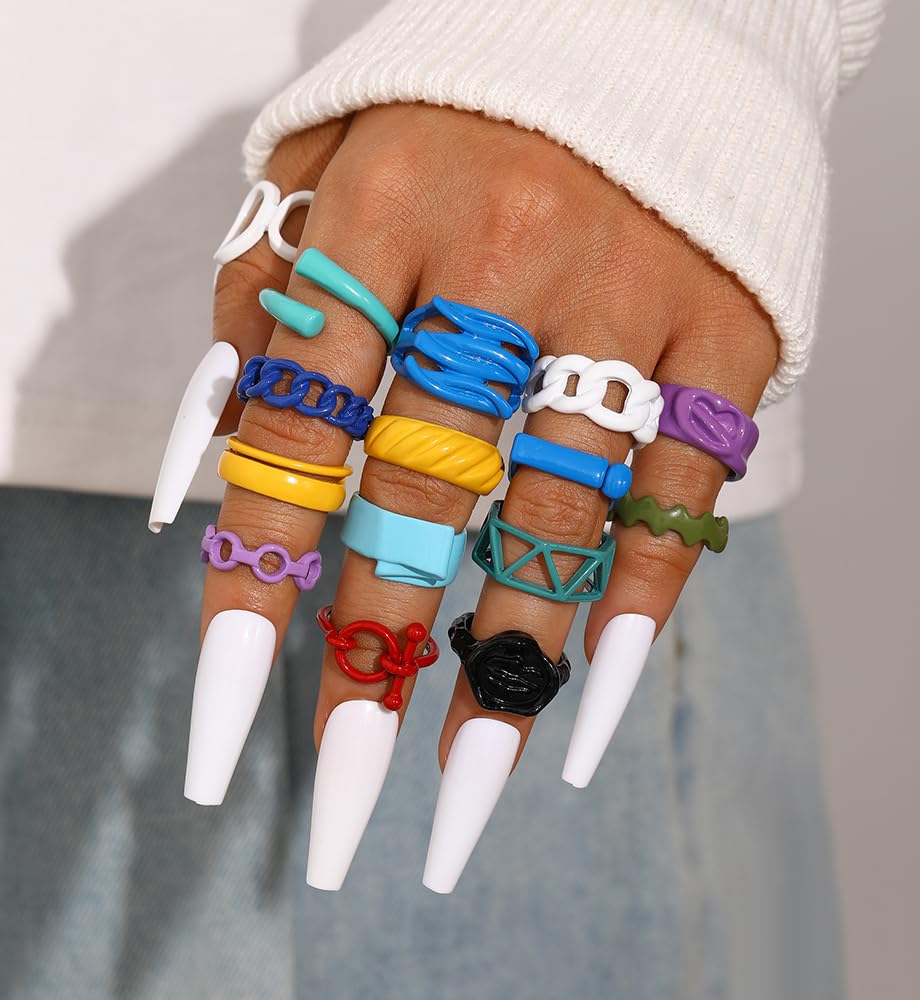 iF YOU 25-Piece Gold Ring Set
