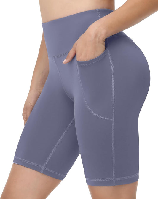 Runhit Women’s Biker Shorts with Pockets