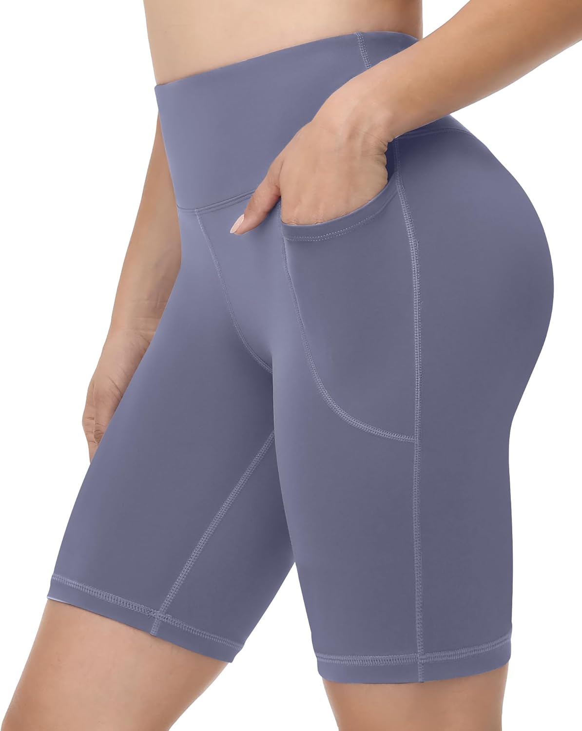 Runhit Women’s Biker Shorts with Pockets