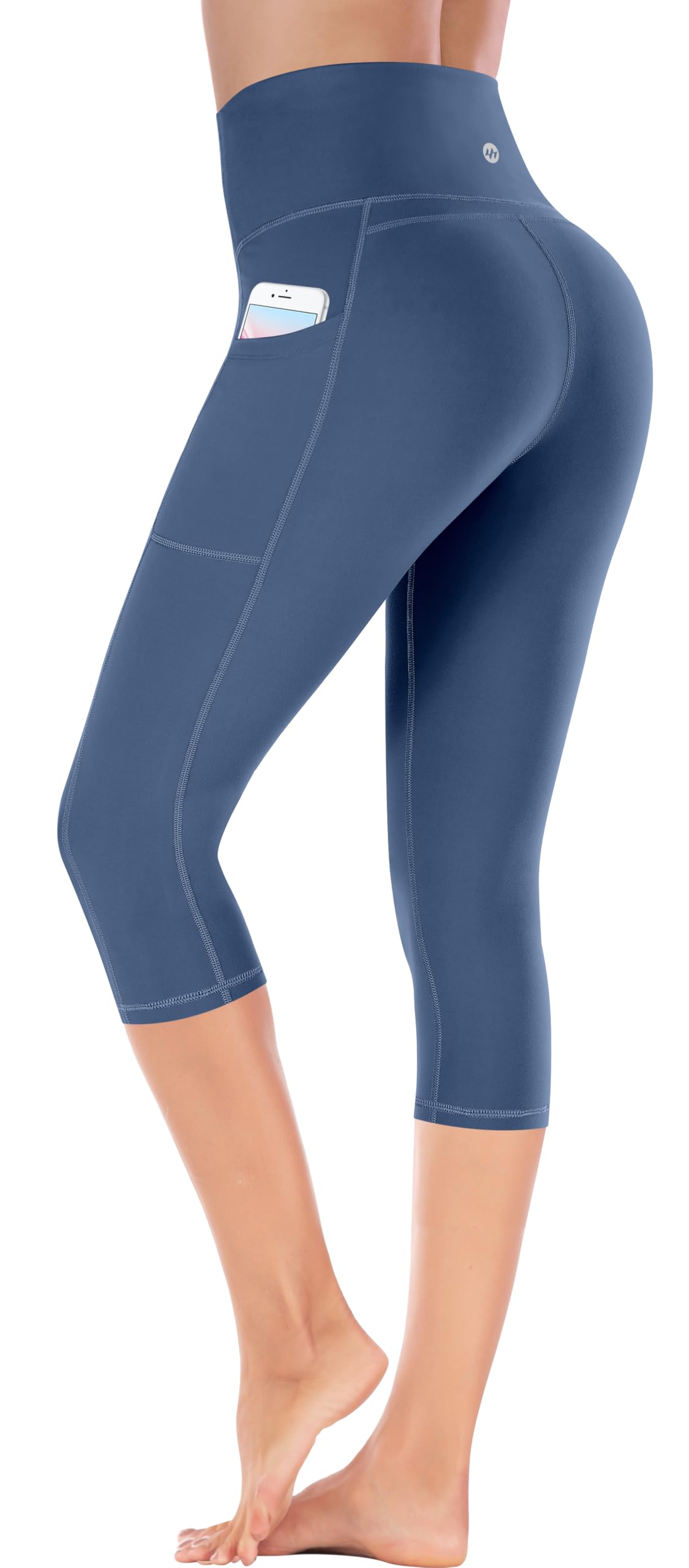 Ewedoos Women’s Capri Yoga Leggings with Pockets