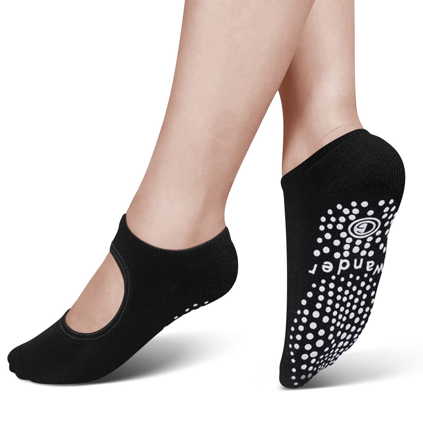 Non-Slip Yoga Socks with Grips for Women