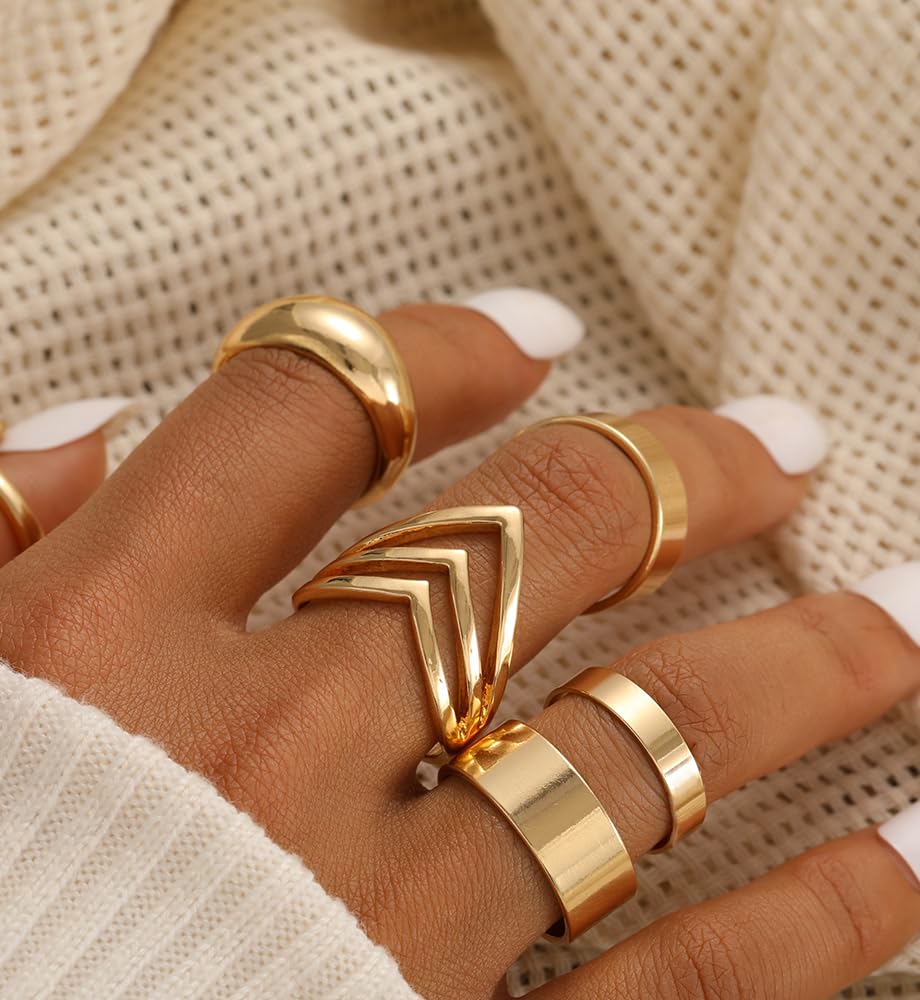 iF YOU 25-Piece Gold Ring Set