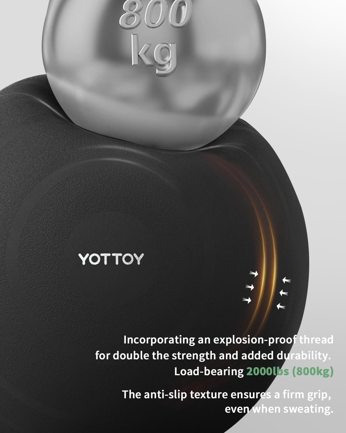 YOTTOY Anti-Burst Exercise Ball