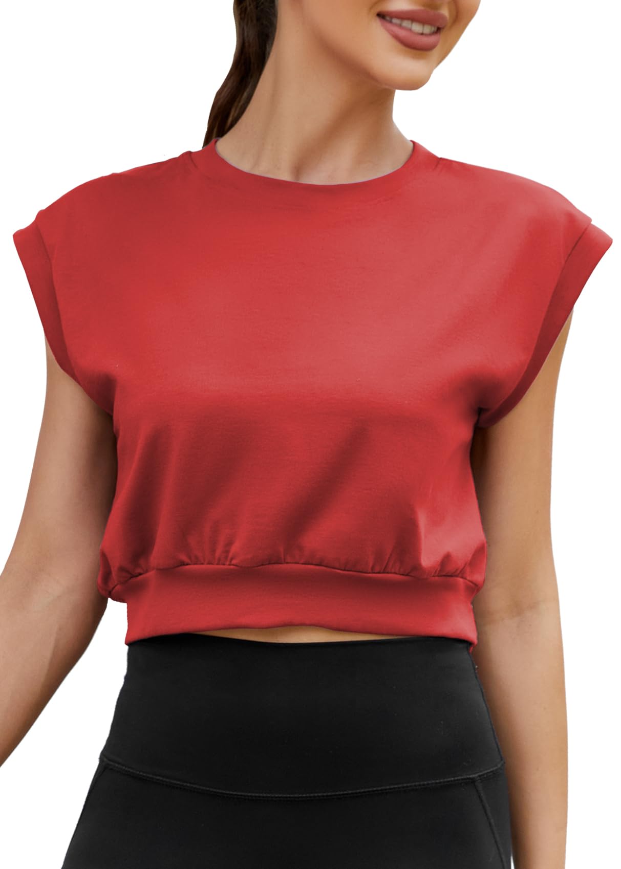 Mippo Women’s Crop Workout Top