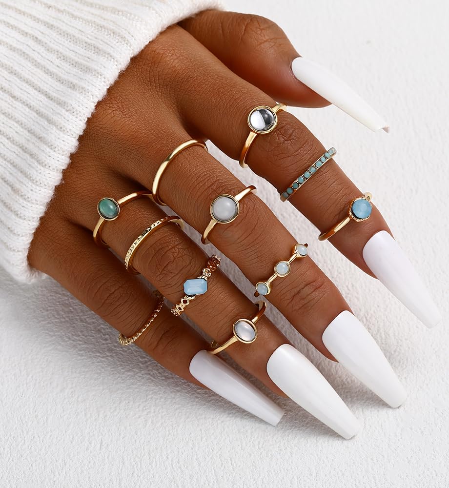 iF YOU 25-Piece Gold Ring Set
