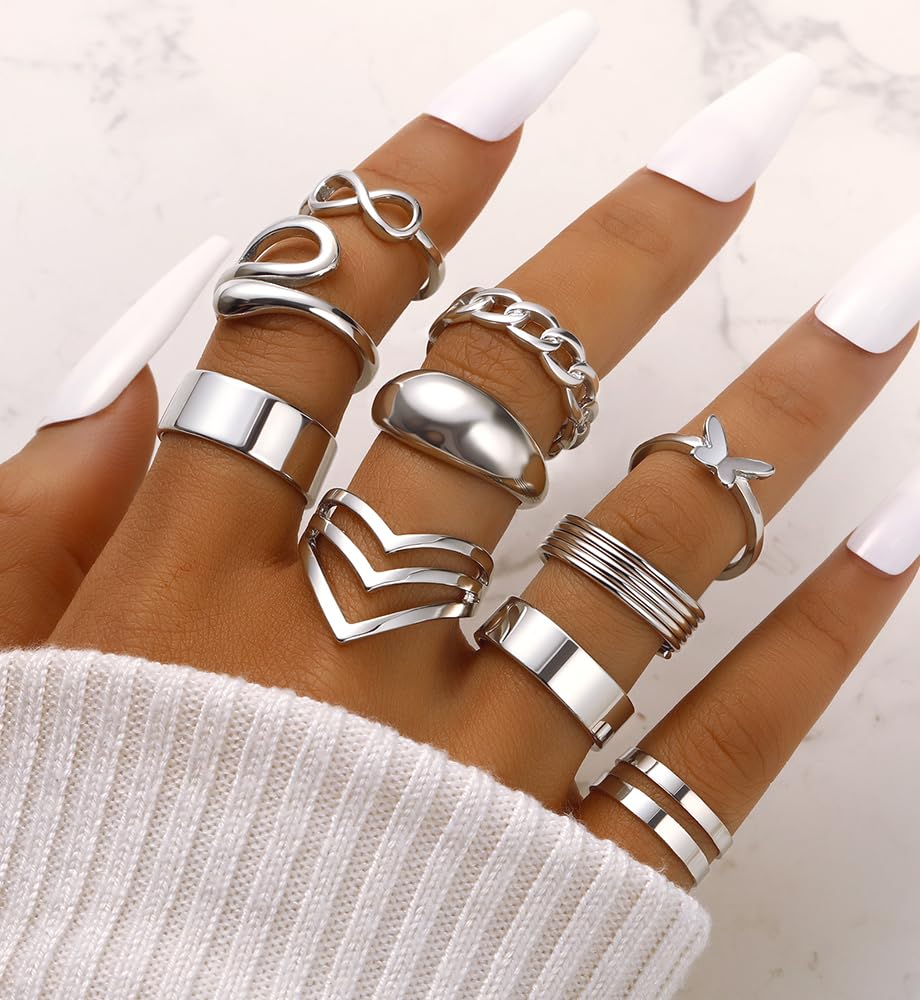 iF YOU 25-Piece Gold Ring Set